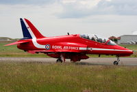 XX233 @ EGNH - Red Arrow at Blackpool Airport - by Chris Hall