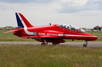 XX264 @ EGNH - Red Arrow at Blackpool Airport - by Chris Hall
