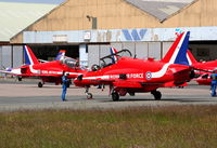 XX264 @ EGNH - Red Arrow at Blackpool Airport - by Chris Hall