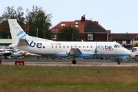 G-LGND @ EGNH - flybe operated by Loganair Ltd - by Chris Hall