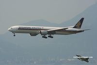 9V-SWJ @ VHHH - Singapore Airlines