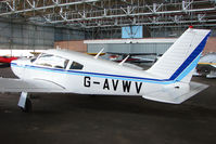 G-AVWV @ EGPT - Piper PA-28R-180 at Perth Airport in Scotland - by Terry Fletcher