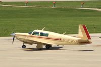 N1158K @ CID - Taxiing for departure from Landmark FBO - by Glenn E. Chatfield