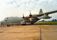 164105 @ EGVA - KC-130T Hercules of Marine Aerial Refueller Transport Squadron VMGR-452 based at Stewart ANG Base, New York at the 1991 Intnl Air Tattoo at RAF Fairford. - by Peter Nicholson