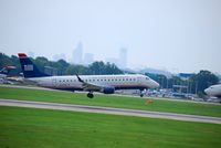 N102HQ @ KCLT - ERJ 170 - by Connor Shepard