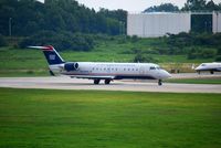 N244PS @ KCLT - CL-600 - by Connor Shepard
