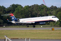 N917FJ @ ORF - US Airways Express (Mesa Airlines) N917FJ (FLT ASH2638) from Charlotte/Douglas Int'l (KCLT) landing on RWY 23. - by Dean Heald