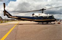 69-6608 @ EGVA - UH-1N Iroquois of 58 Military Airlift Squadron on display at the 1991 Intnl Air Tattoo at RAF Fairford. - by Peter Nicholson