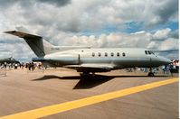 ZE395 @ EGVA - BAe 125 CC.3 of 32 Squadron at the 1991 Intnl Air Tattoo at RAF Fairford. - by Peter Nicholson