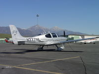 N777NL @ POC - Parked at Brackett - by Helicopterfriend