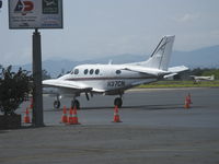 N37CN @ OXR - 1977 Beech C90 KING AIR, two P&W(C) PT6A-20A 550 shp each for takeoff - by Doug Robertson