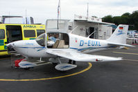 D-EUXL @ EGTB - exhibited at 2009 AeroExpo at Wycombe Air Park - by Terry Fletcher