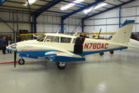 N780AC @ EGTB - Piper PA-30 with numerals arranged to say BOAC - by Terry Fletcher