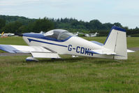 G-CDMN @ EGTB - Visitor to 2009 AeroExpo at Wycombe Air Park - by Terry Fletcher