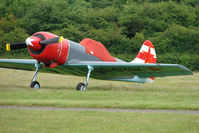 G-GYAK @ EGTB - Yak 50 Visitor to 2009 AeroExpo at Wycombe Air Park - by Terry Fletcher