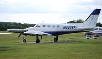 N666VK @ EGLD - Cessna 340A at Denham - by moxy