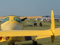 N2185H @ KGLE - View over tail at Antique Airplane Assoc. Fly-In 2009 - by Larry Burgess