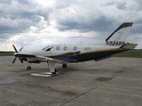 N924BB @ KAXN - As the rain begins to fall...