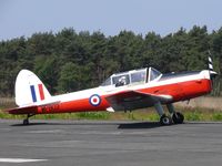G-HAPY @ EBZR - De Havilland Canada DHC-1 Chipmunk G-HAPY painted as Royal Air Force WP803 - by Alex Smit