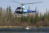 C-GIUX @ YHY - Great Slave Helicopters Aerospatiale AS350 - by Thomas Ramgraber-VAP