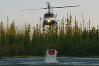 C-GIUX @ YHY - Great Slave Helicopters Aerospatiale AS350 - by Thomas Ramgraber-VAP