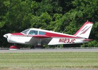 N123JC @ DTN - Taxiing to 14 for take off at Downtown Shreveport. - by paulp