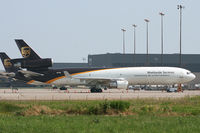 N293UP @ DFW - On the UPS ramp at DFW - by Zane Adams