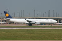 D-AIGI @ DFW - Lufthansa A340 Departing DFW - by Zane Adams