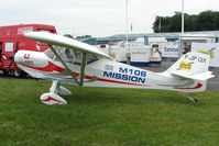 F-JPQX @ EGTB - exhibited at 2009 AeroExpo at Wycombe Air Park - by Terry Fletcher