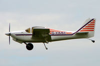 G-KIMM @ EGTB - Visitor to 2009 AeroExpo at Wycombe Air Park - by Terry Fletcher