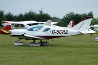 G-SCRZ @ EGTB - Visitor to 2009 AeroExpo at Wycombe Air Park - by Terry Fletcher