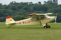 G-BLLO @ EGTB - Visitor to 2009 AeroExpo at Wycombe Air Park - by Terry Fletcher