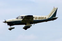 G-BOKA @ EGTB - Visitor to 2009 AeroExpo at Wycombe Air Park - by Terry Fletcher