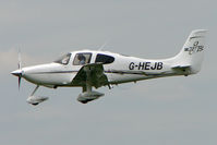 G-HEJB @ EGTB - Visitor to 2009 AeroExpo at Wycombe Air Park - by Terry Fletcher