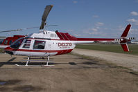 C-GGOZ @ CYZH - Delta Helicopters Bell 206 - by Yakfreak - VAP