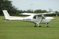 G-CSDJ @ EGTB - Visitor to 2009 AeroExpo at Wycombe Air Park - by Terry Fletcher