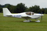 G-DEBR @ EGTB - Visitor to 2009 AeroExpo at Wycombe Air Park - by Terry Fletcher