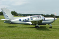 G-EXIT @ EGTB - Visitor to 2009 AeroExpo at Wycombe Air Park - by Terry Fletcher