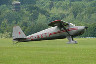 G-AKTI @ EGTB - Visitor to 2009 AeroExpo at Wycombe Air Park - by Terry Fletcher