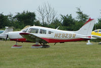 N2929W @ EGTB - Visitor to 2009 AeroExpo at Wycombe Air Park - by Terry Fletcher