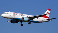 OE-LBS @ LOWW - OS Airbus A 320 is coming back from a trip.