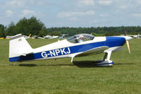 G-NPKJ @ EGTB - Visitor to 2009 AeroExpo at Wycombe Air Park - by Terry Fletcher
