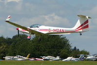 G-MOAN @ EGTB - Visitor to 2009 AeroExpo at Wycombe Air Park - by Terry Fletcher