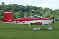 G-RVMB @ EGTB - Visitor to 2009 AeroExpo at Wycombe Air Park - by Terry Fletcher