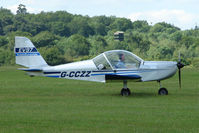 G-CCZZ @ EGTB - Visitor to 2009 AeroExpo at Wycombe Air Park - by Terry Fletcher