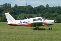 G-WOLF @ EGTB - Visitor to 2009 AeroExpo at Wycombe Air Park - by Terry Fletcher