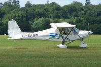 G-SARM @ EGTB - Visitor to 2009 AeroExpo at Wycombe Air Park - by Terry Fletcher