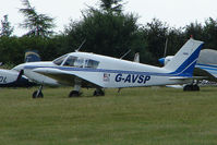 G-AVSP @ EGTB - Visitor to 2009 AeroExpo at Wycombe Air Park - by Terry Fletcher
