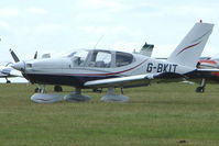G-BKIT @ EGTB - Visitor to 2009 AeroExpo at Wycombe Air Park - by Terry Fletcher
