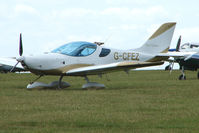 G-CFEZ @ EGTB - Visitor to 2009 AeroExpo at Wycombe Air Park - by Terry Fletcher